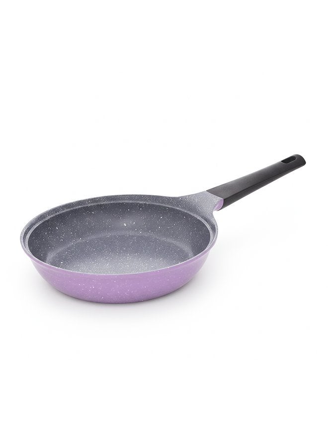 Glory Lux Non-Stick Granite Frying Pan Size 24 cm – Lavender - Image 1
